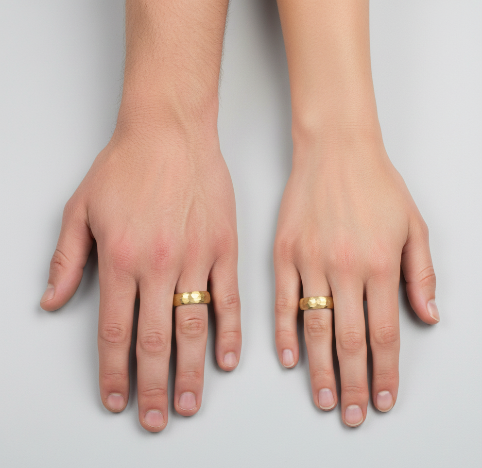 Triad Sovereign Black, Coffee & Gold Plated Tungsten Ring